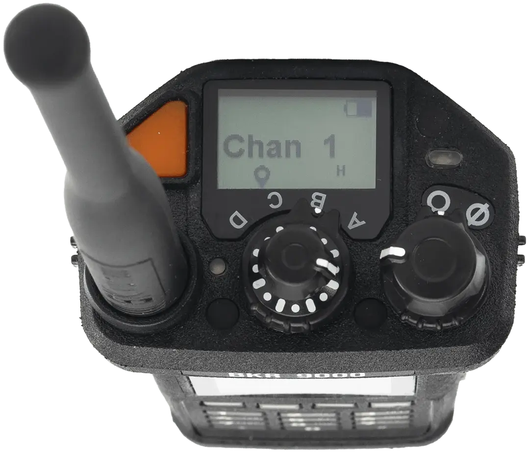 Sonim XP5+ LTE two-way radio showing Tango Tango app on screen