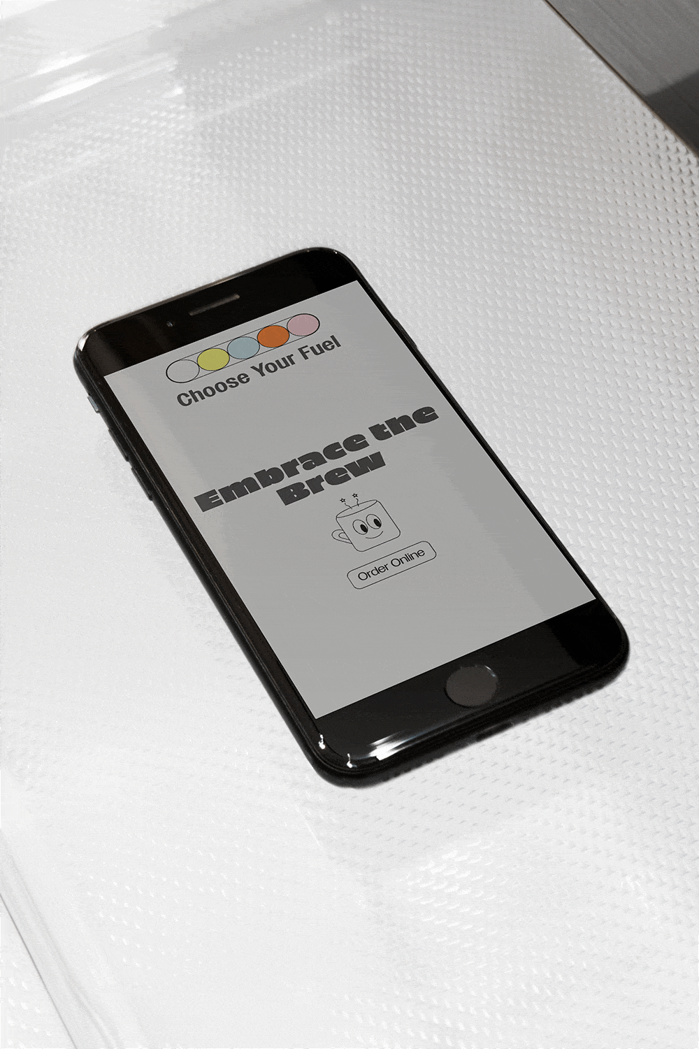 gif of phone mockups showcasing hero sections of The Afternoon Brew and Cafe con Leche