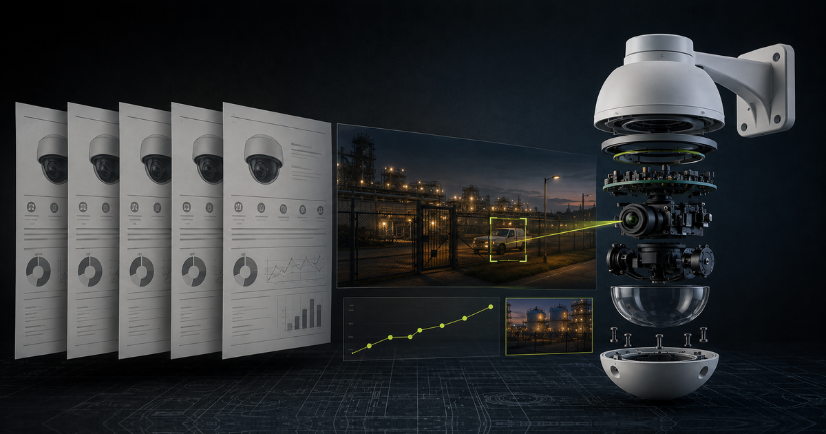 Video surveillance proof versus spec sheets artwork