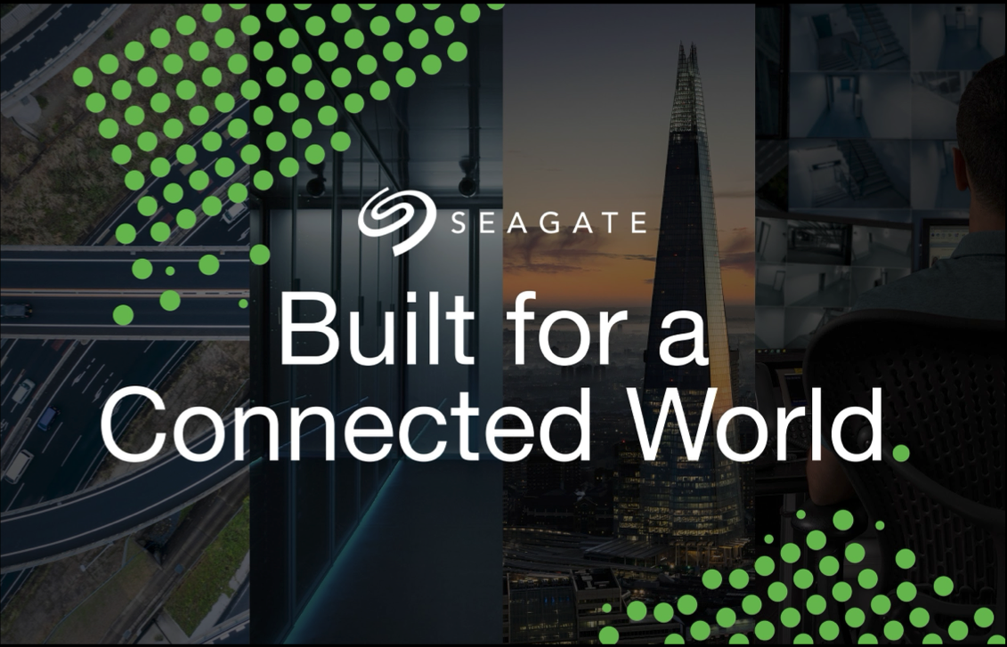 Seagate 'Built for a Connected World' campaign creative
