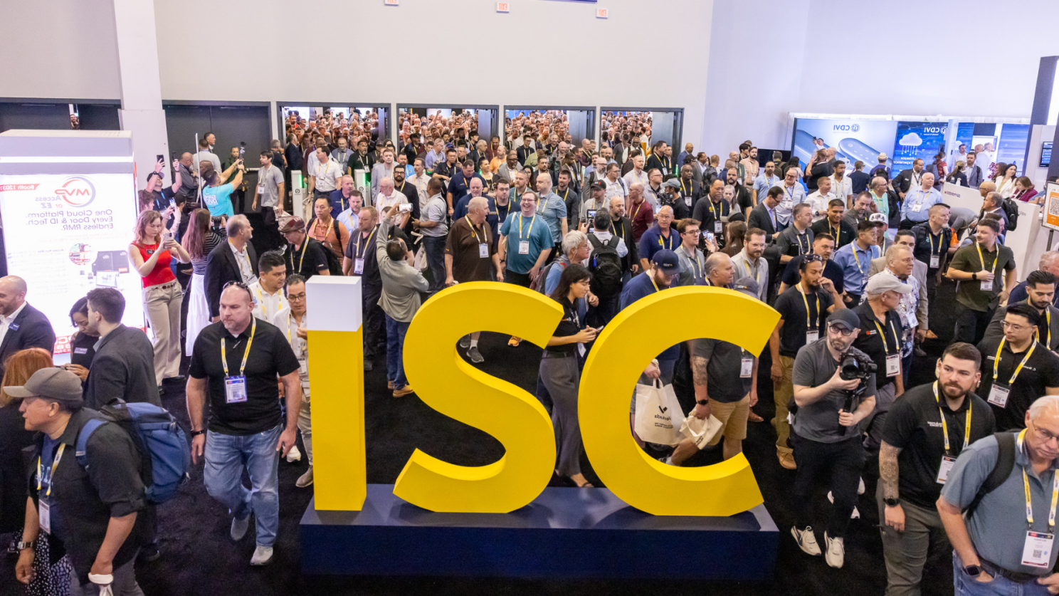 ISC West show floor