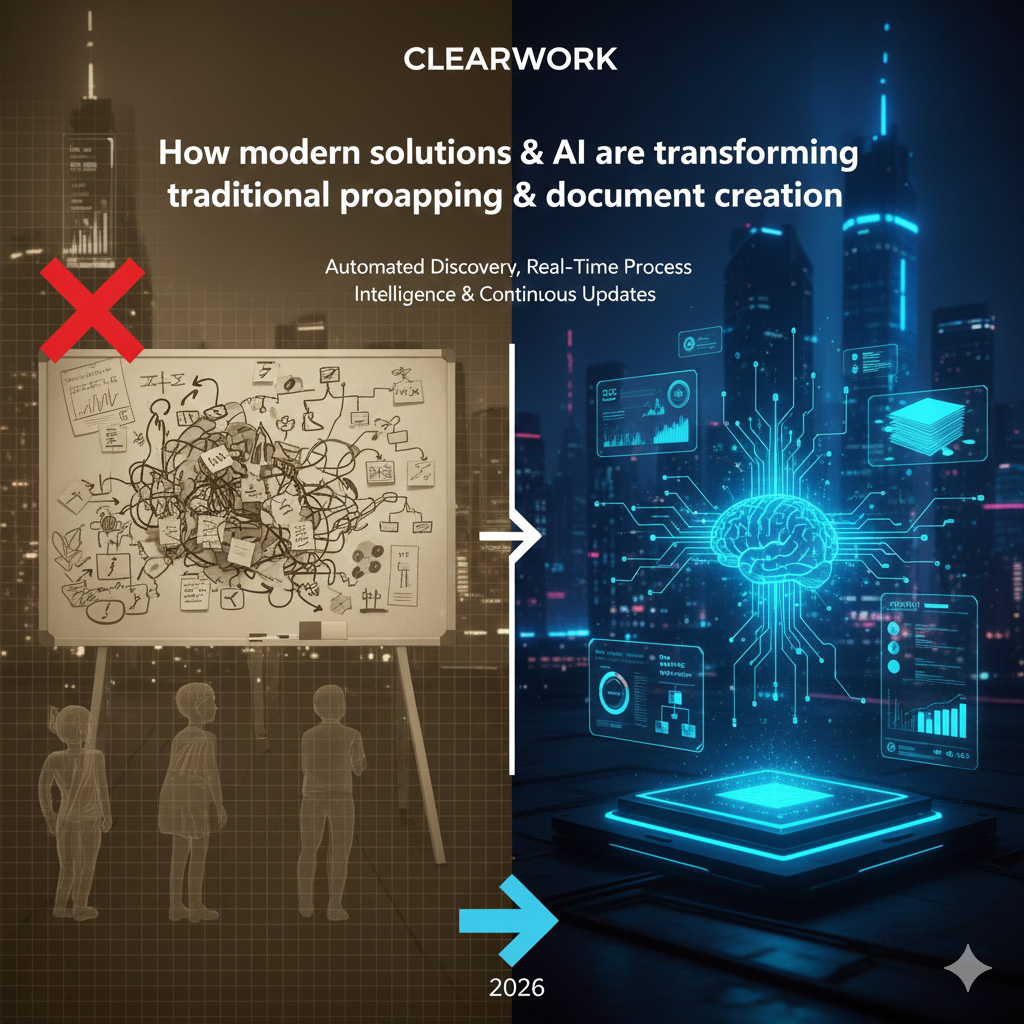 Why Traditional Process Mapping & Documentation Fail in Modern Enterprises — and How AI Is Fixing It in 2026