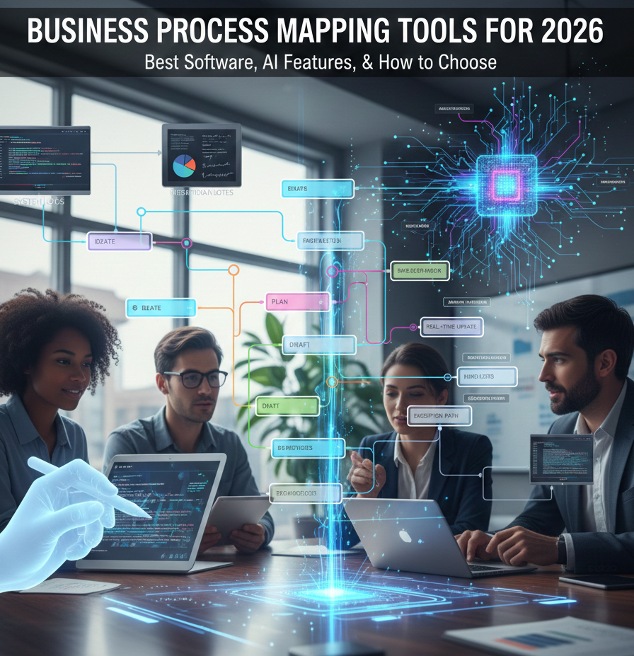 Business Process Mapping Tools for 2026: Best Software, AI Features, and How to Choose