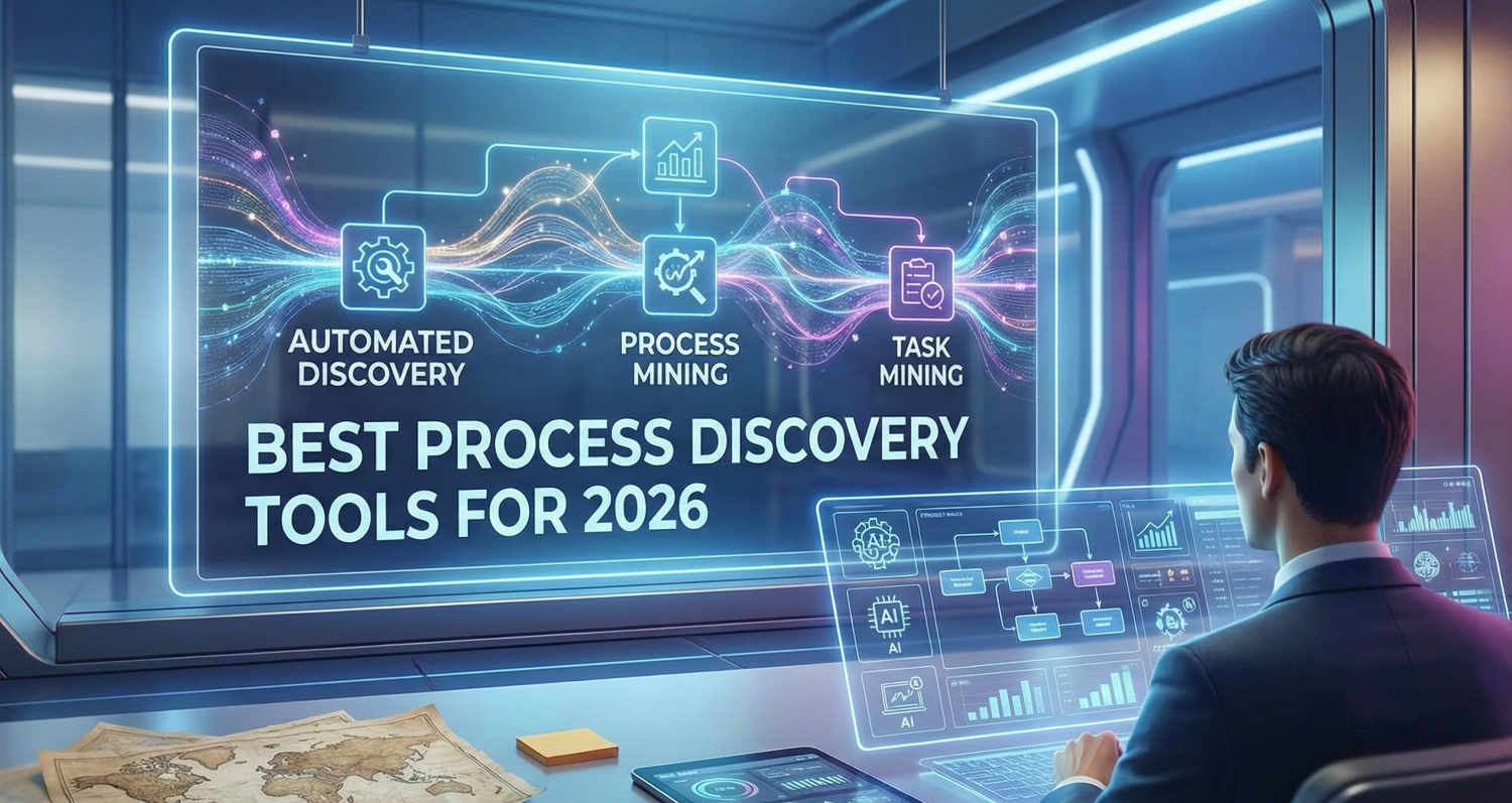 Best Process Discovery Tools for 2026: Automated Discovery, Process Mining, and Task Mining Compared
