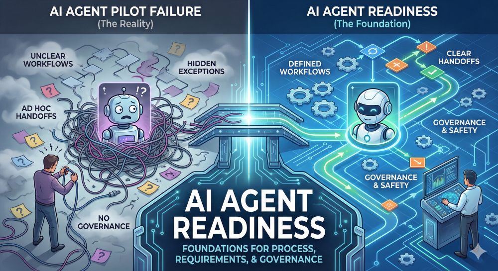 AI Agent Readiness in 2026: The Process + Requirements Foundation Agents Need to Work in the Real World