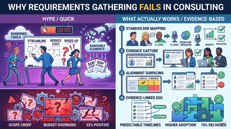 Why Requirements Gathering Fails in Consulting
