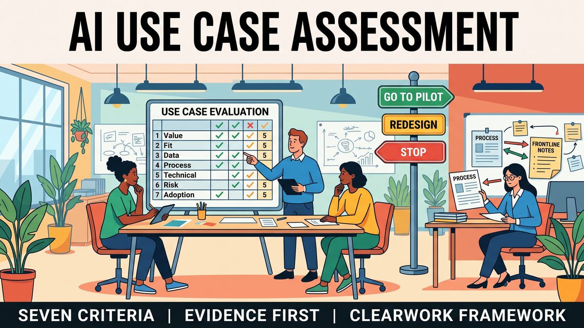 AI Use Case Assessment: 7 Scoring Criteria + Worksheet