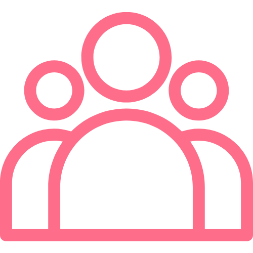 icon of three people.