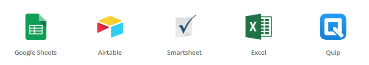 a check mark in a square