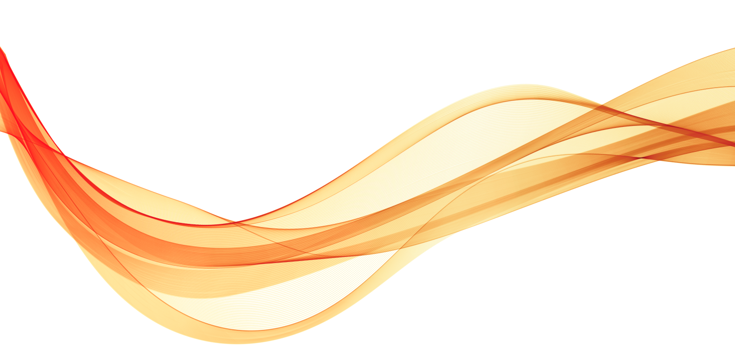 a yellow and orange wavy lines