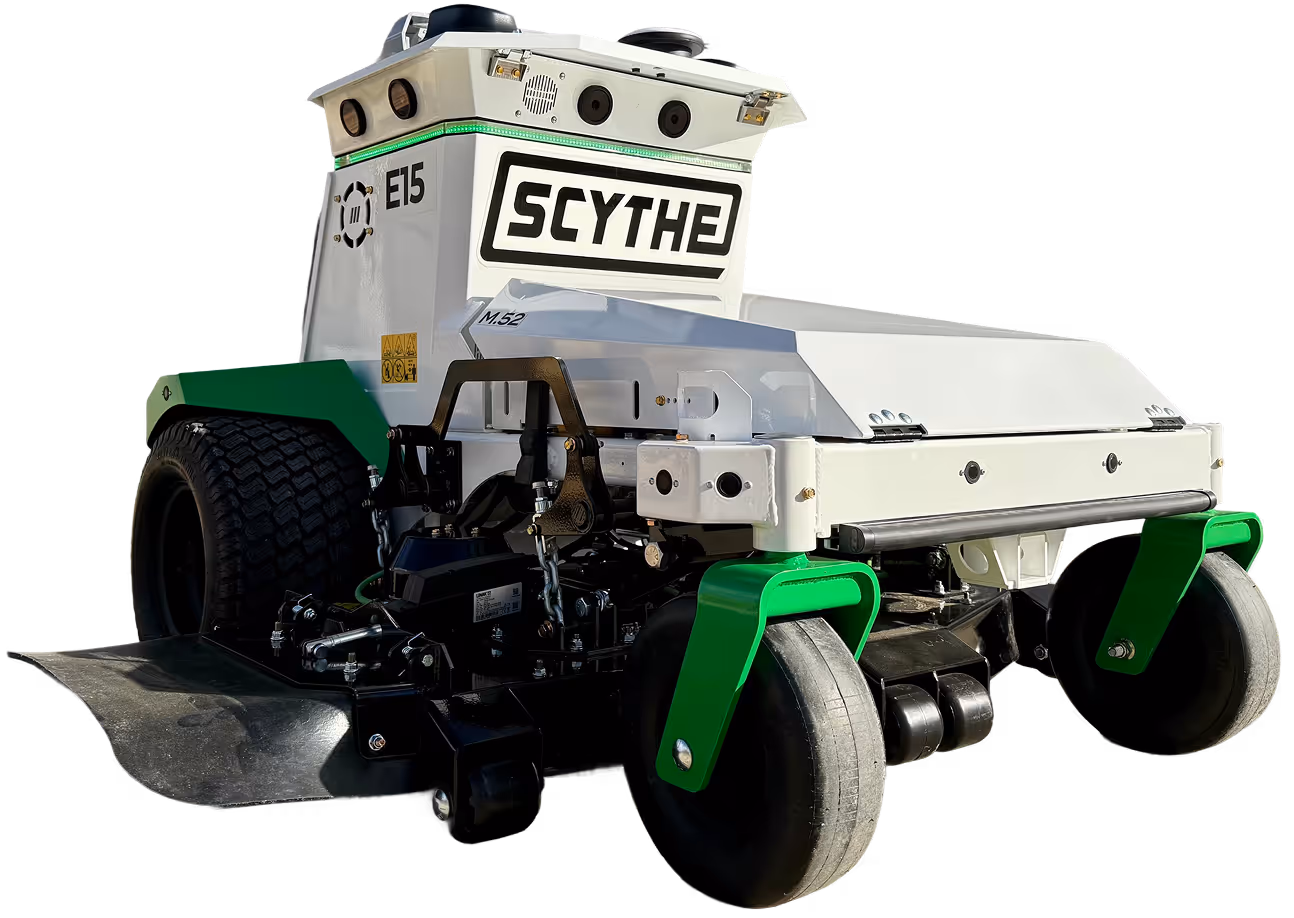 Isolated Image of Scythe Robot