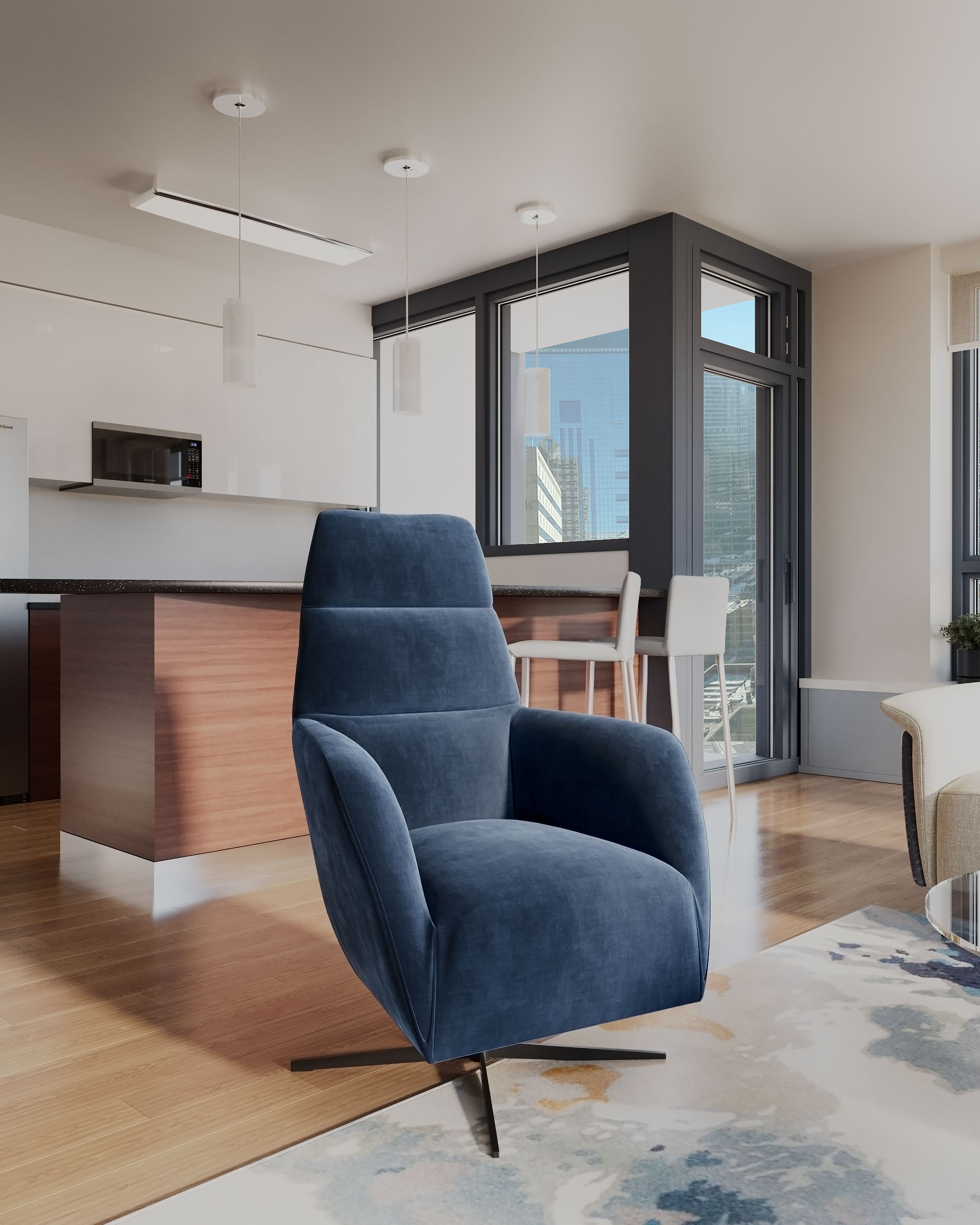 image of study area in library for a schools (k12)