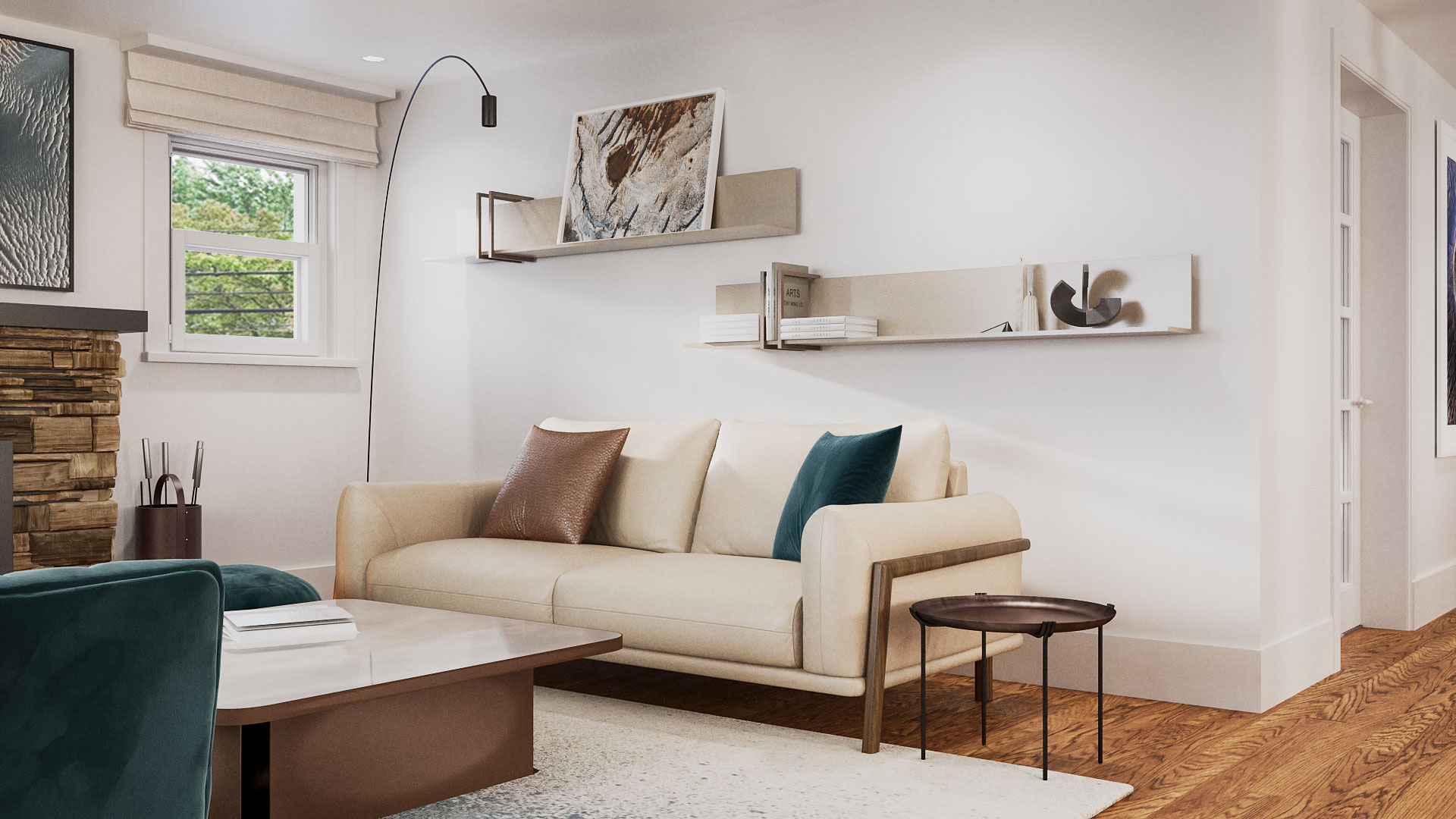 image of study area in library for a schools (k12)