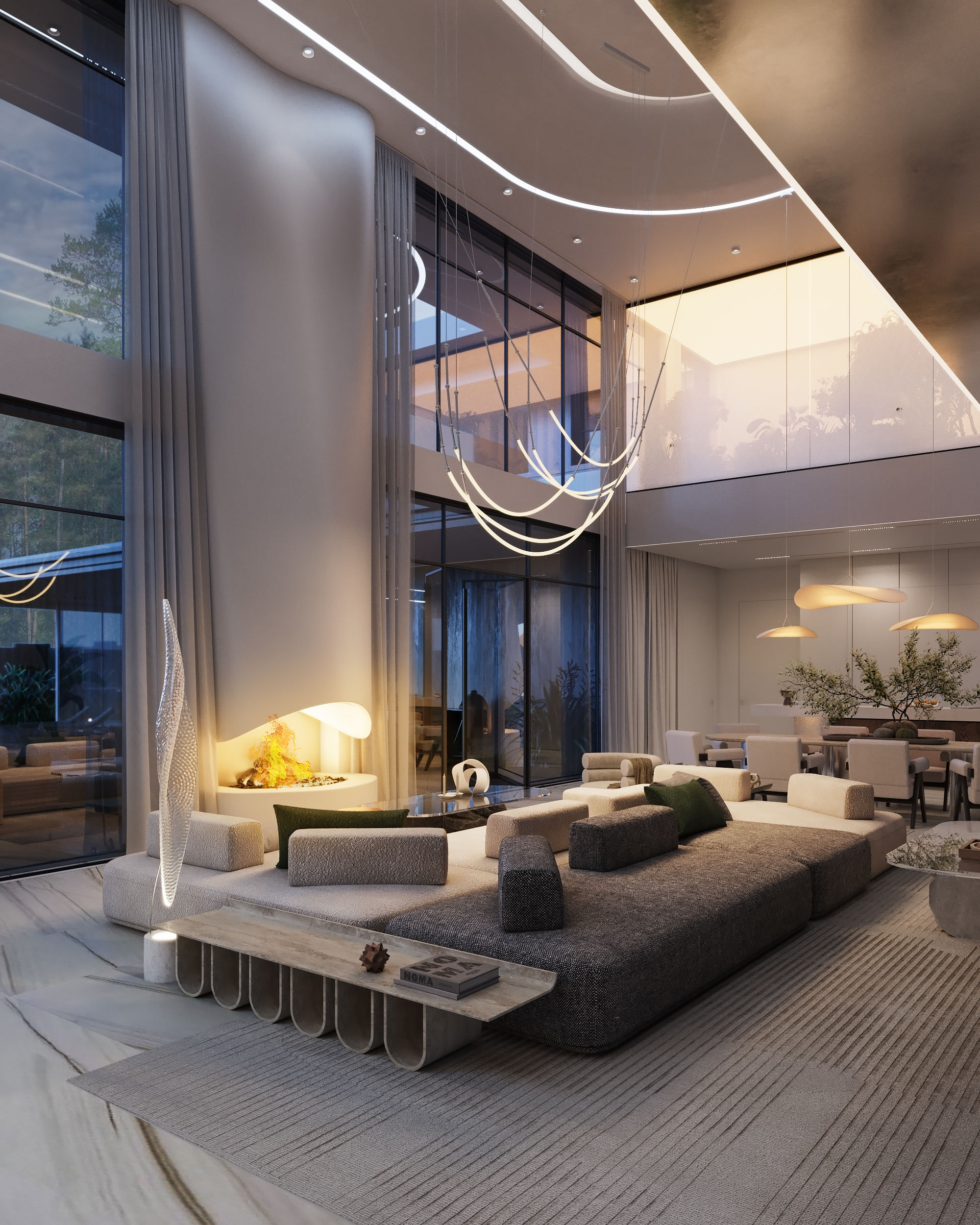 archival architectural blueprints