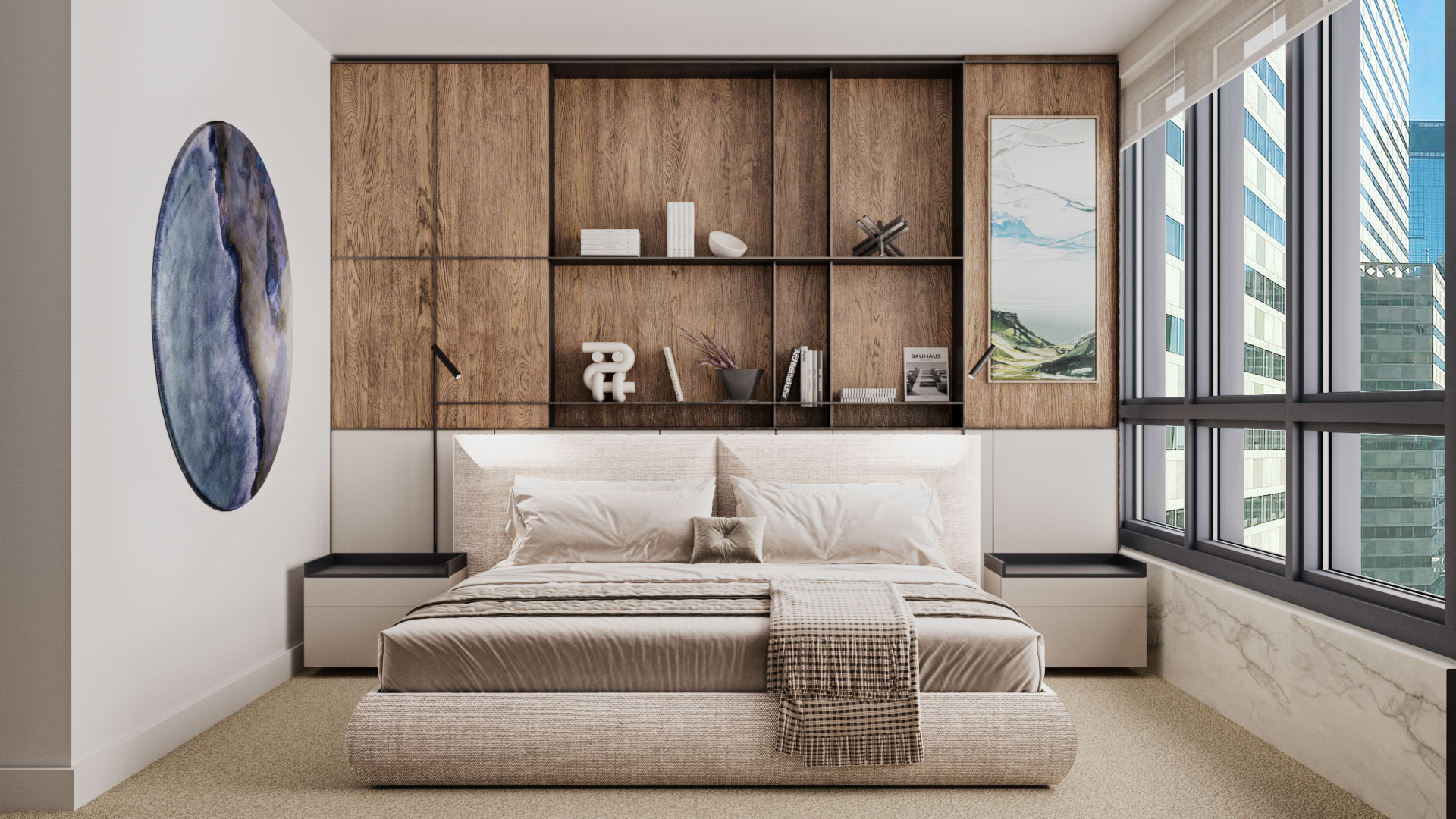 image of study area in library for a schools (k12)