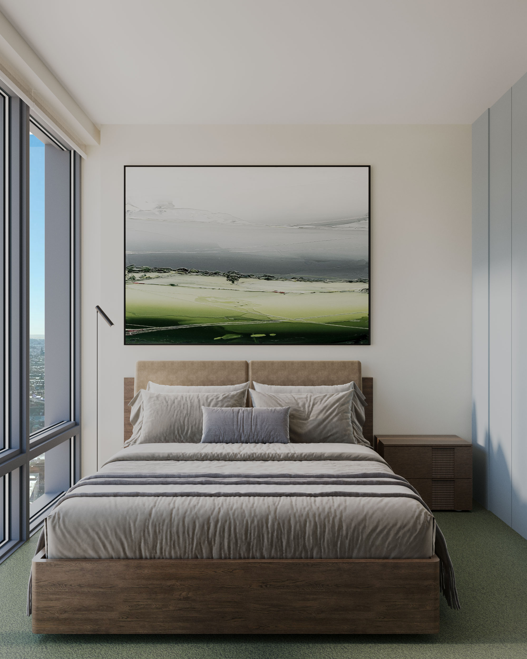 image of study area in library for a schools (k12)