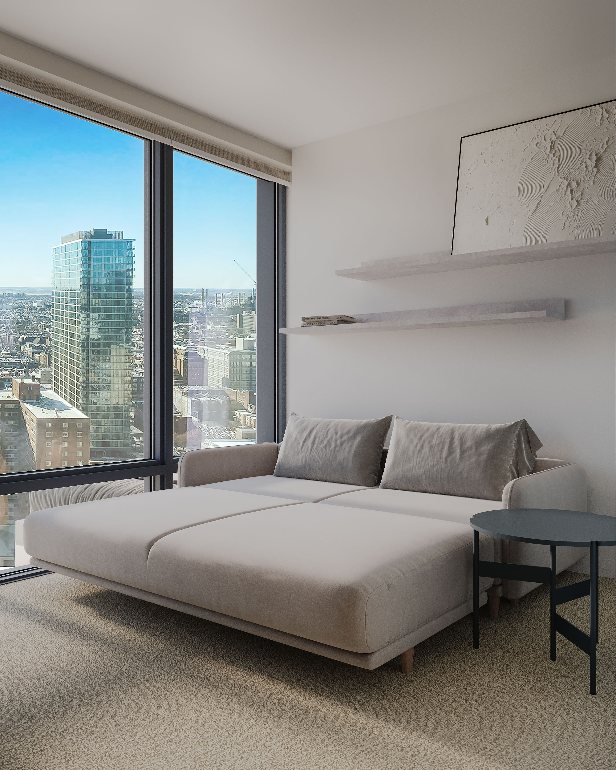 image of study area in library for a schools (k12)