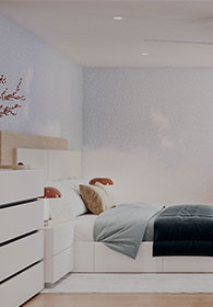 image of completed apartment renovation