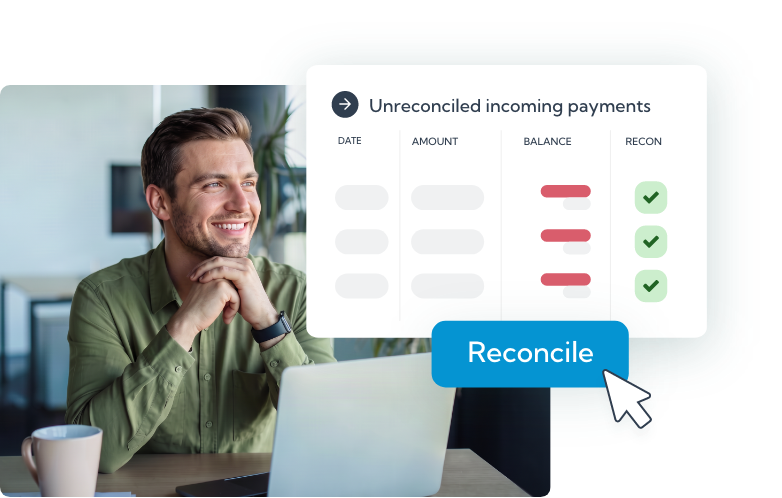 Letting agent managing client money and rent payments