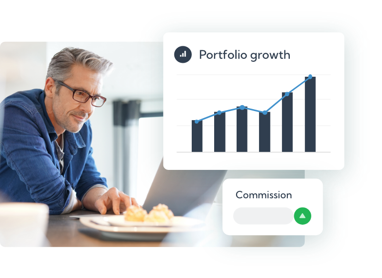 Landlord enjoying the portfolio growth and the commission.