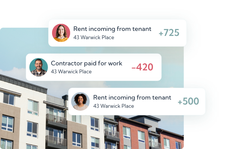 Landlord enjoying the portfolio growth and the commission.