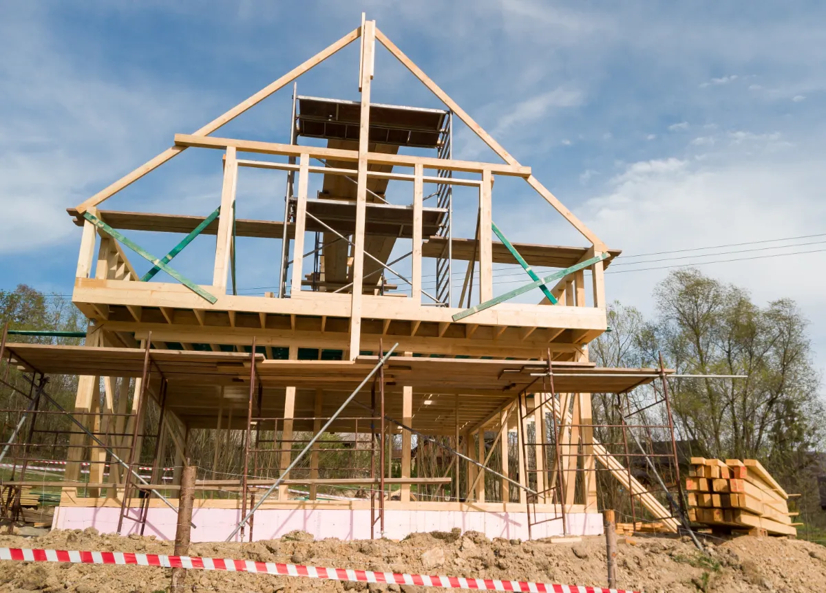 House under construction