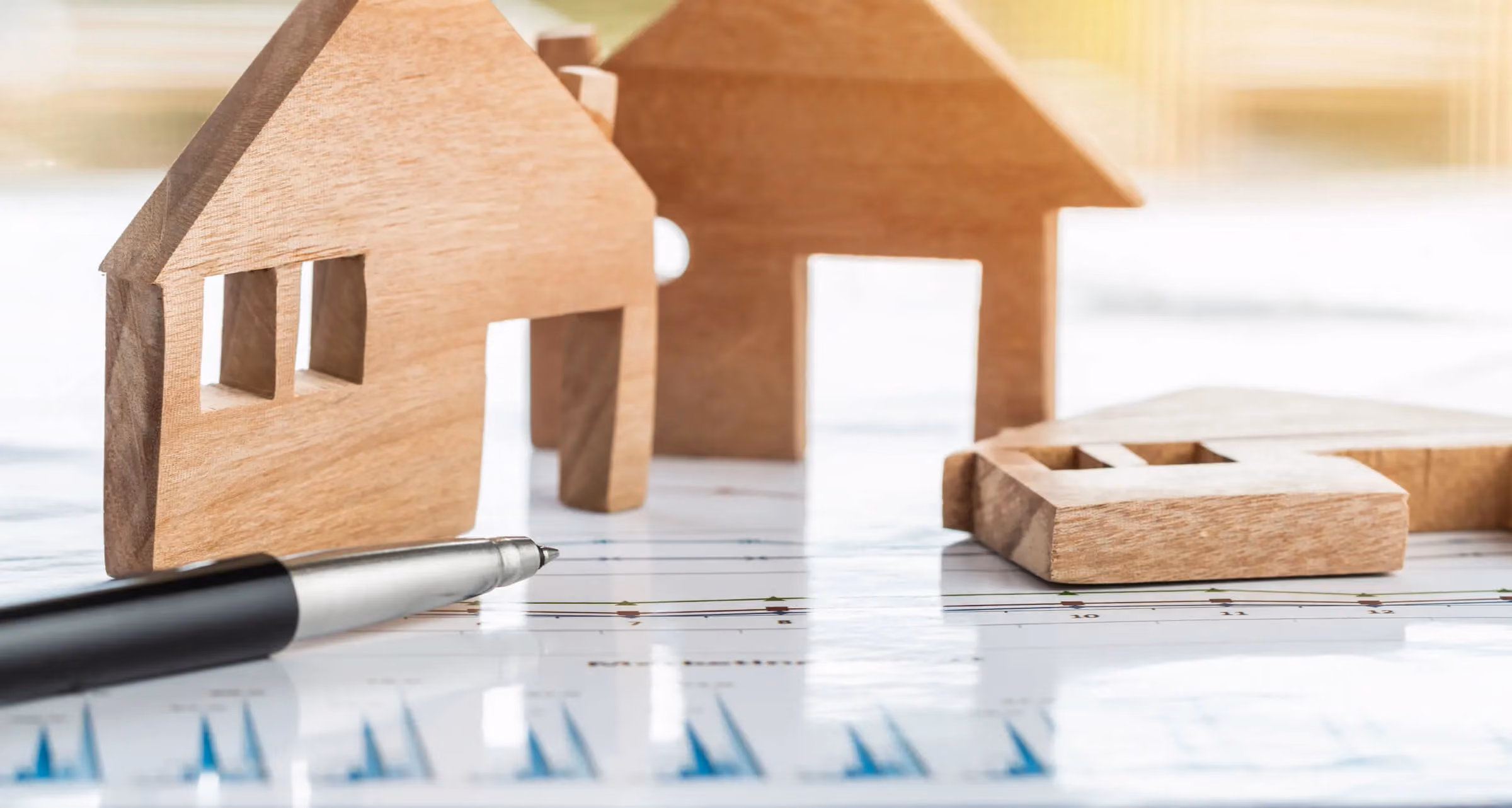 A picture of a model house