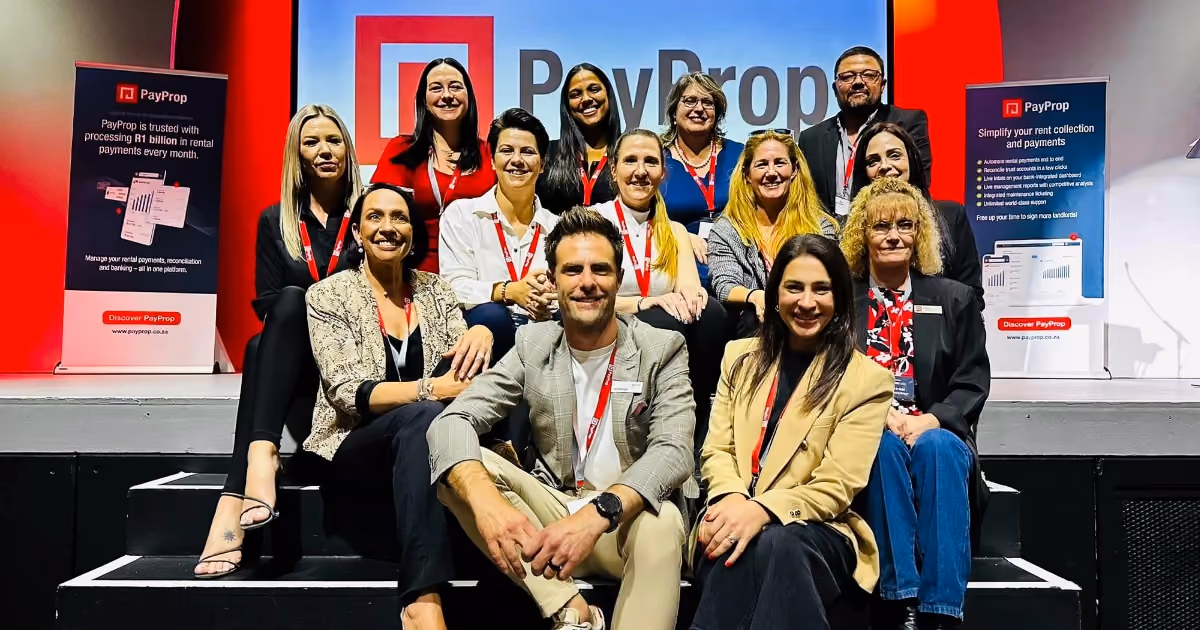The PayProp team at the PayProp Roadshow 2024