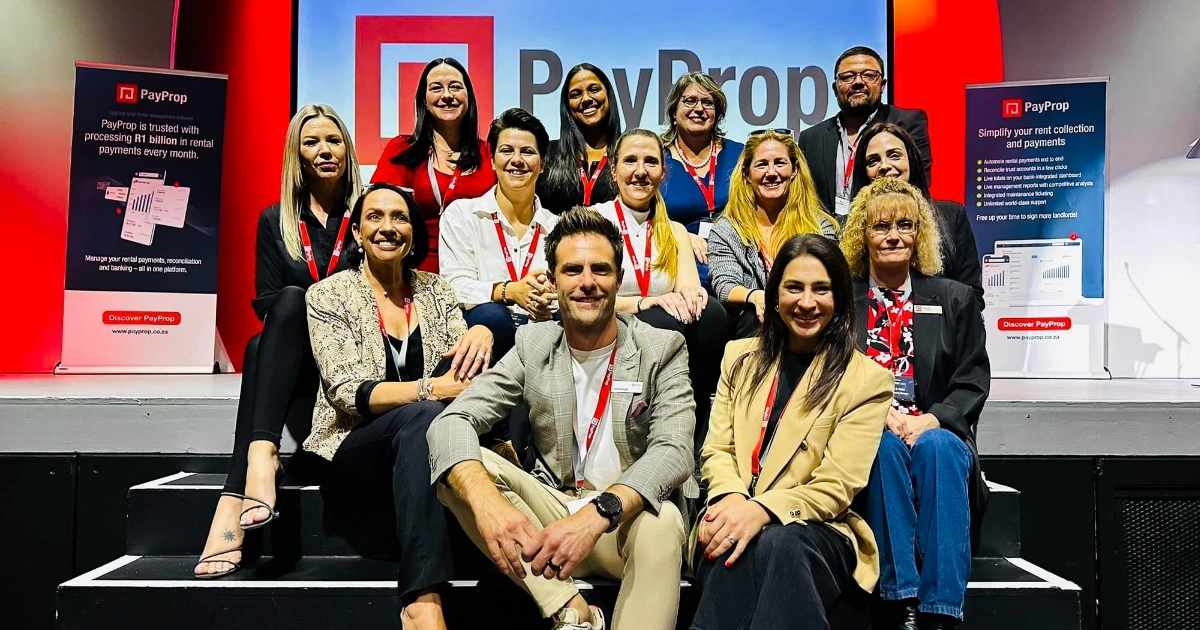 The PayProp team at the PayProp Roadshow 2024