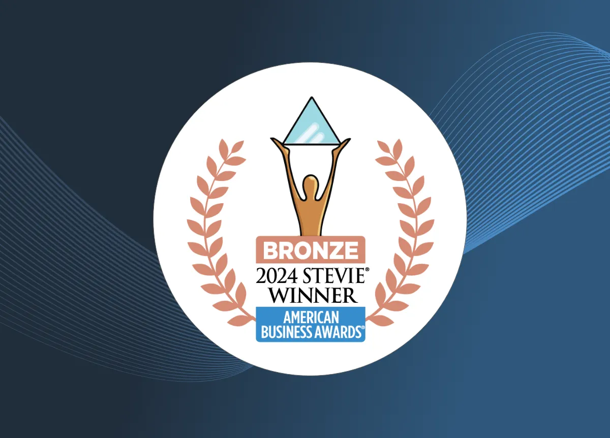 American Business Awards 2024 bronze winner logo