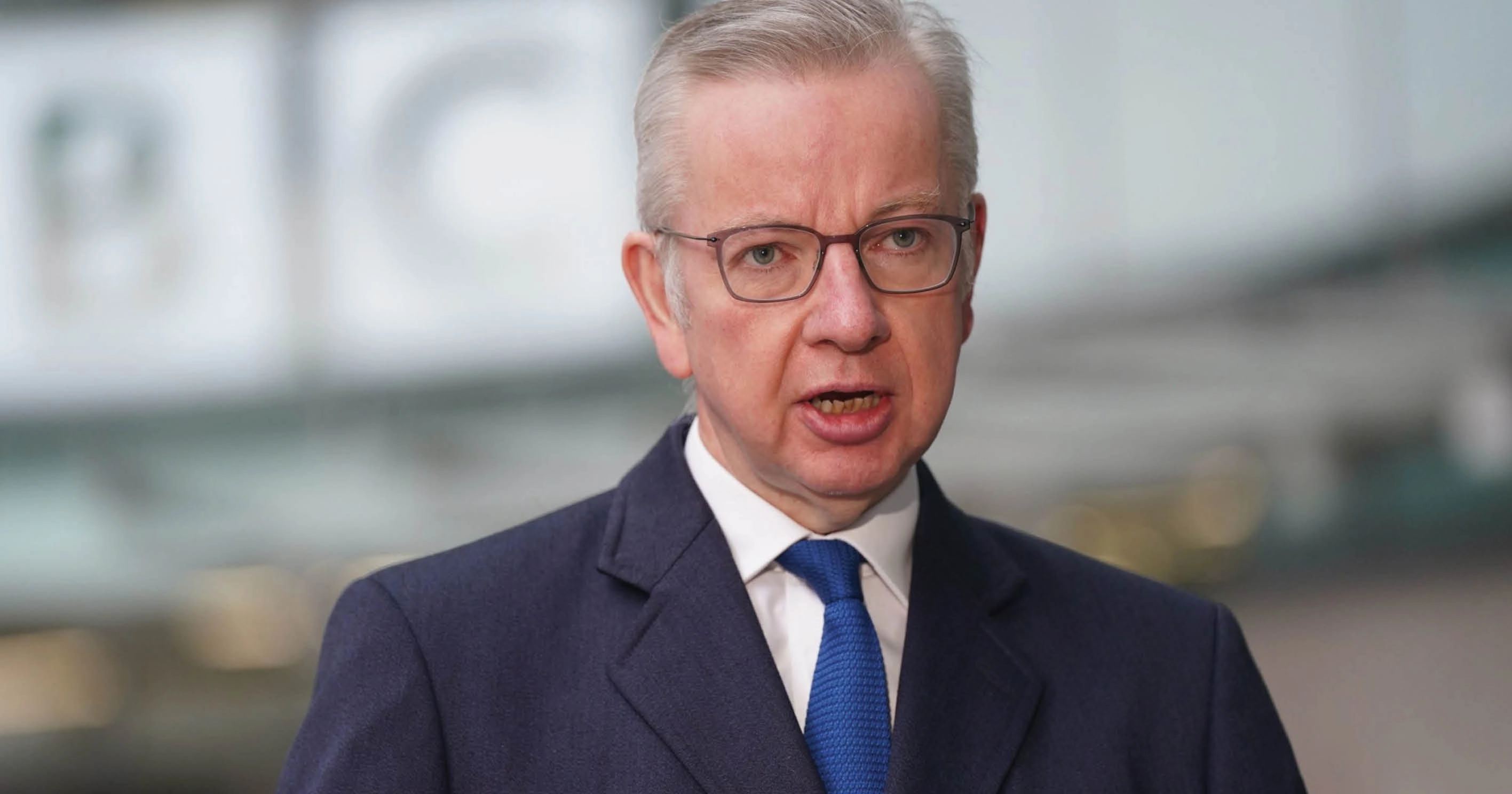 A portrait of Housing Secretary Michael Gove