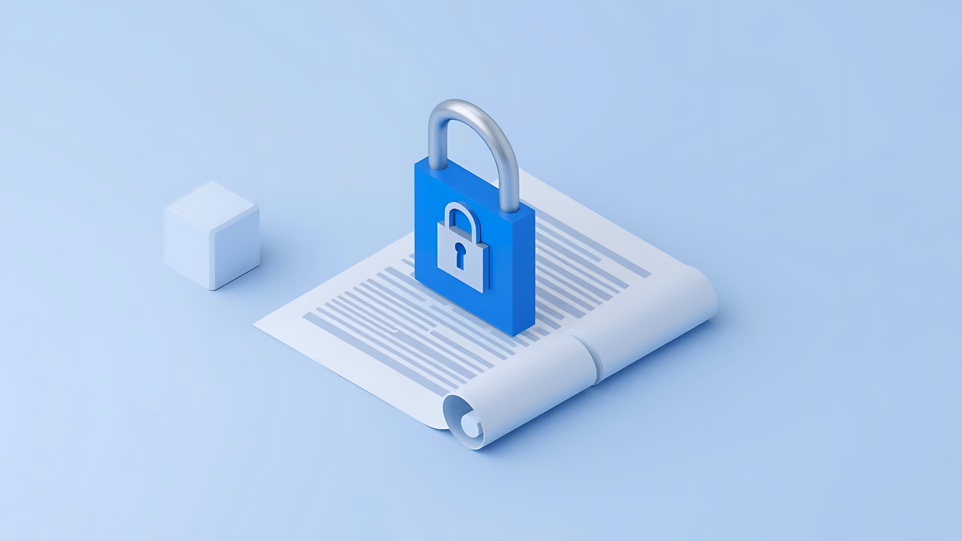 A padlock protecting your agency information