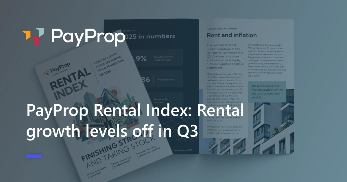 PayProp Rental Index: Rental growth levels off in Q3 - PayProp Blog