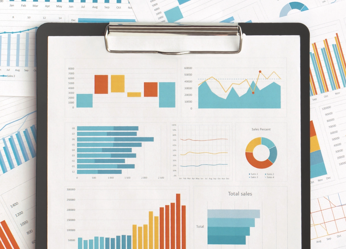 Various reports and graphs