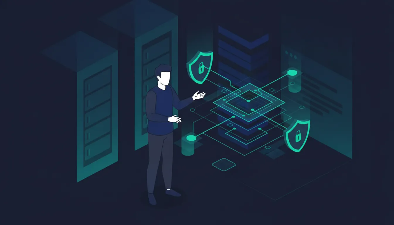 Security engineer tracing attack paths across a web application security environment