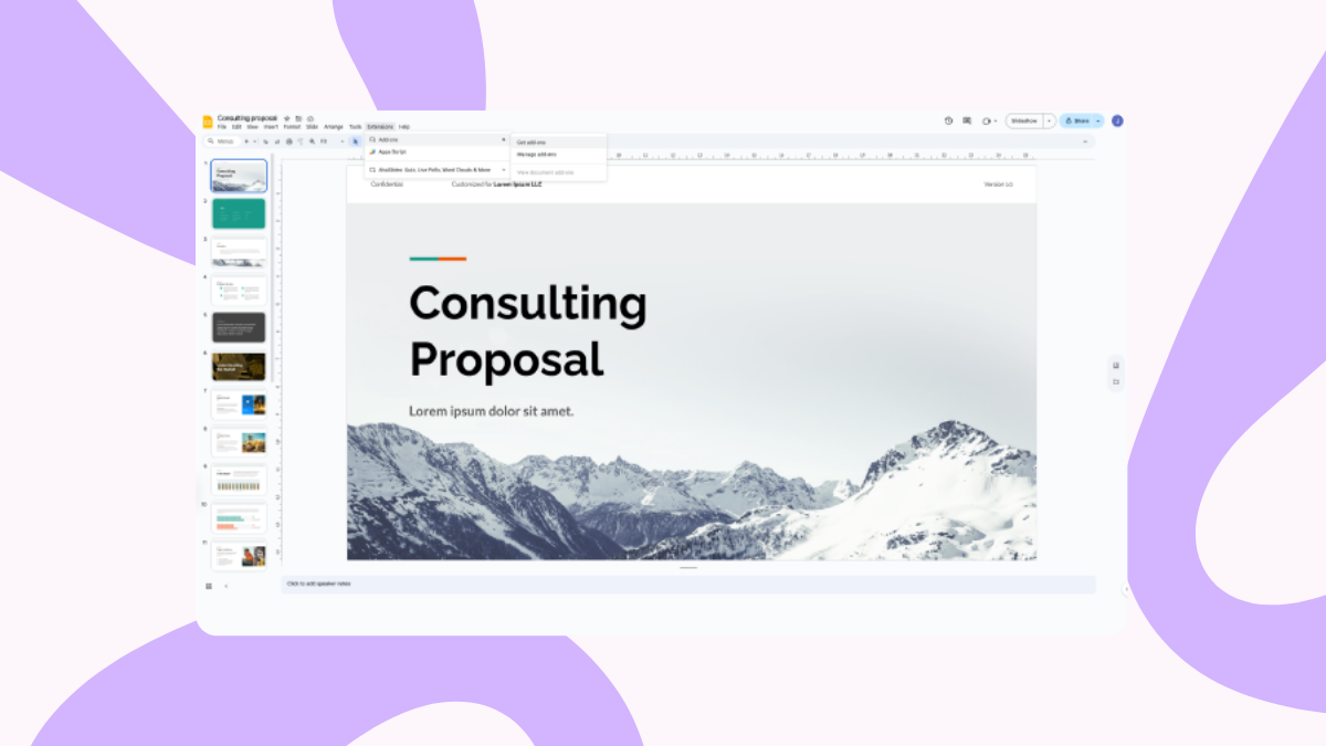 Како да направам Google Slides интерактивни