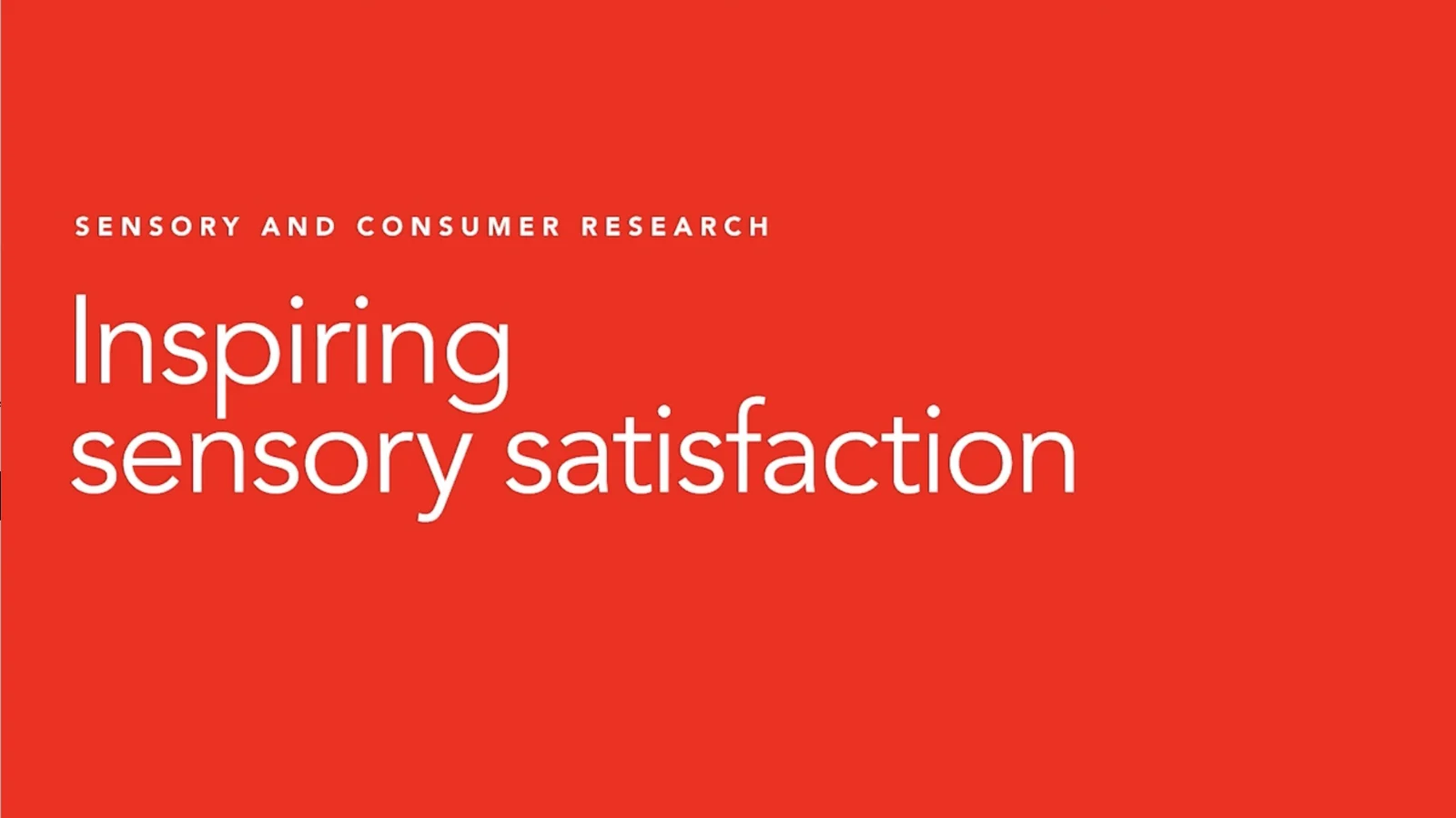 Compusense Inc.: Sensory and Consumer Research Solutions