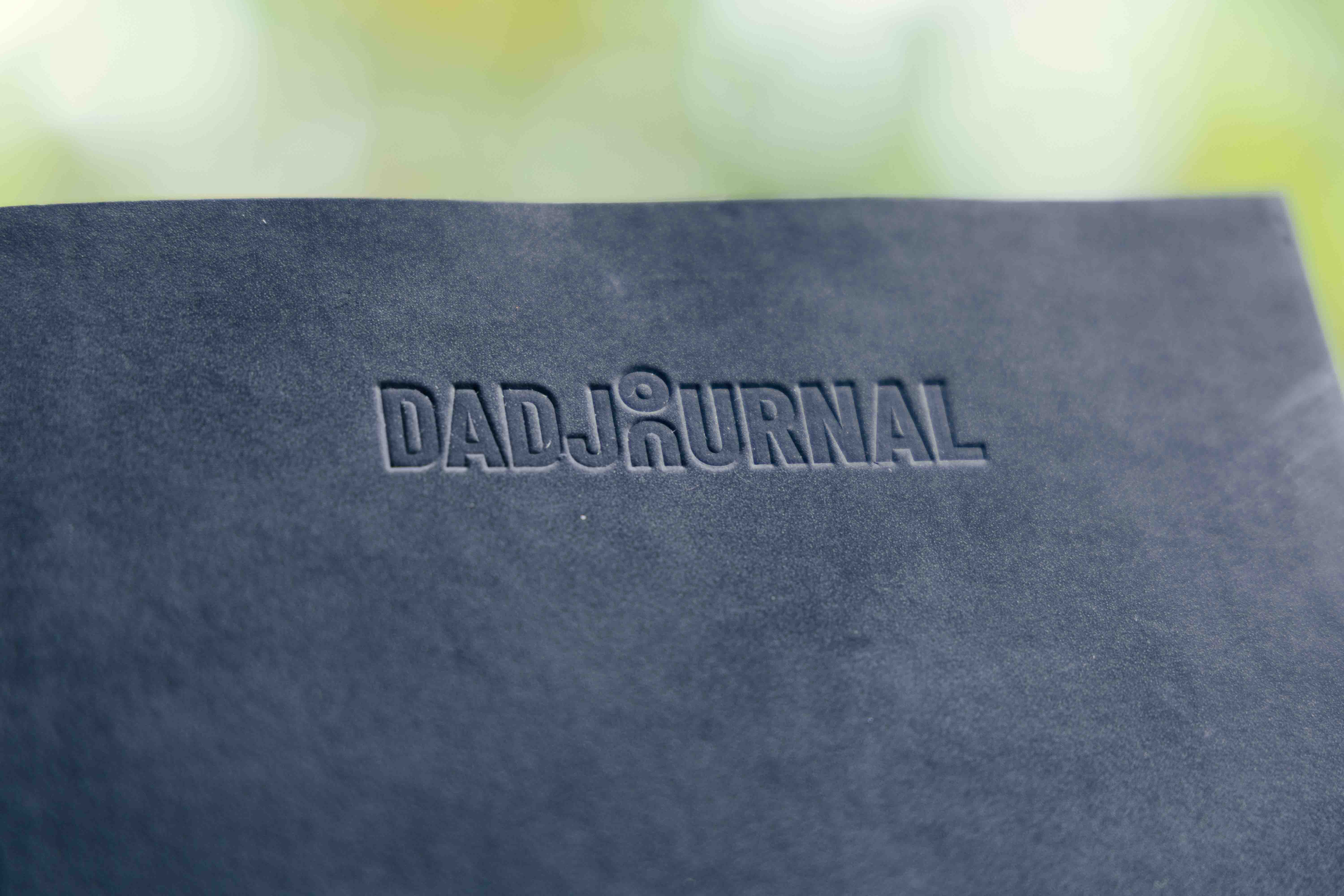 Dad's Journal — coaching journal para padres, diseño editorial por Indigo Estudio Mallorca