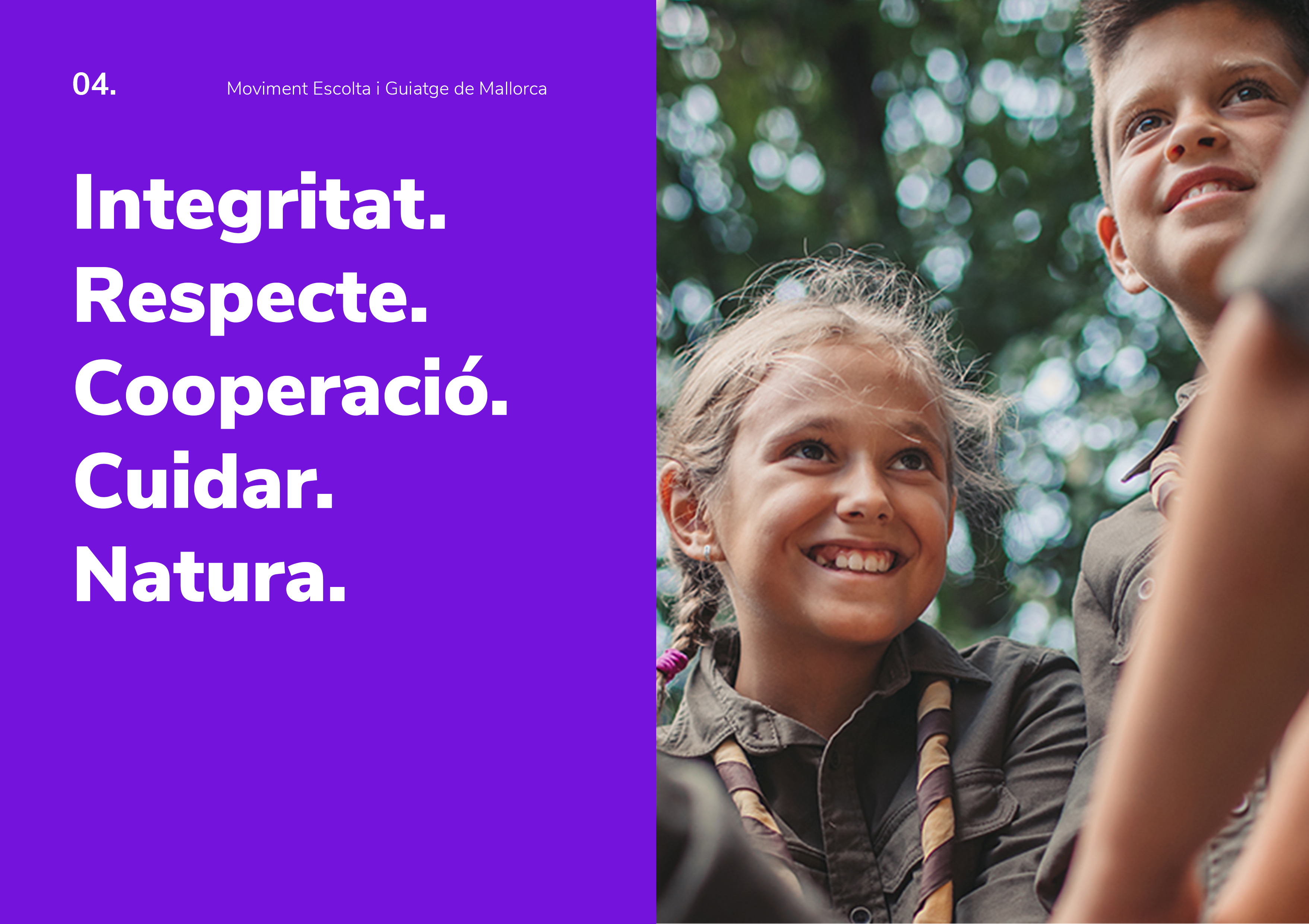 Branding Moviment Escolta i Guiatge de Mallorca MEGM — Indigo Estudio