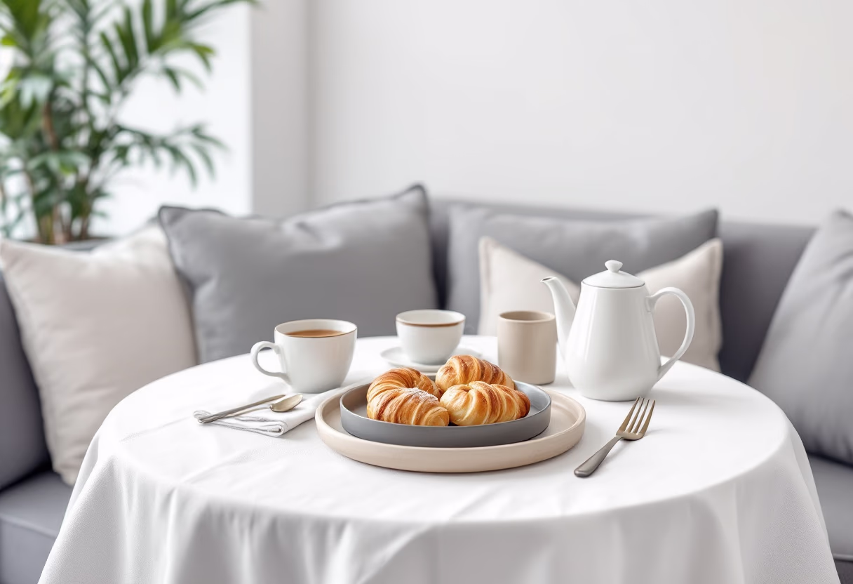 image of a stylish living room in an Airbnb managed by Lane Property