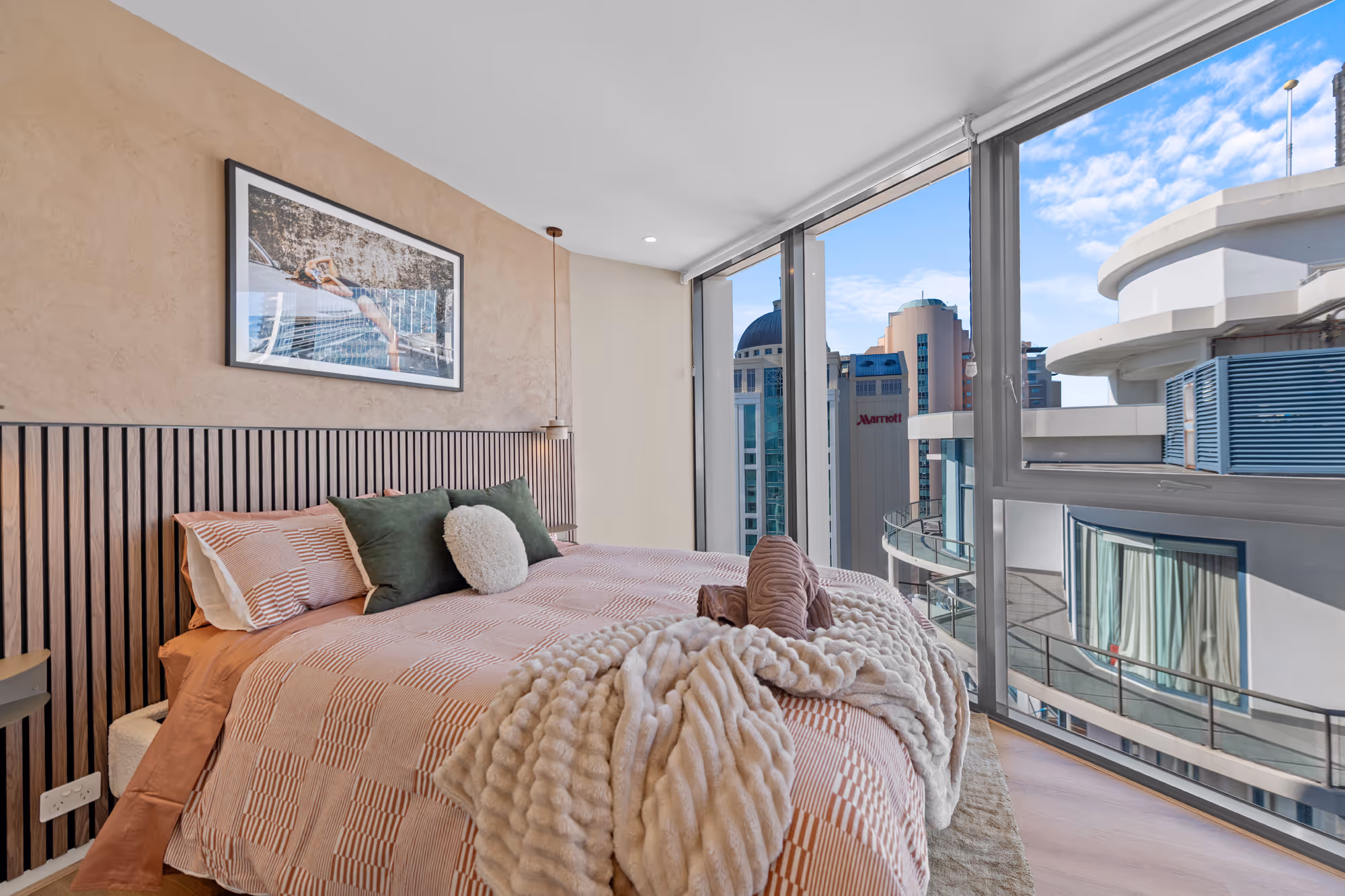 Queen Street bathroom amenities and styling