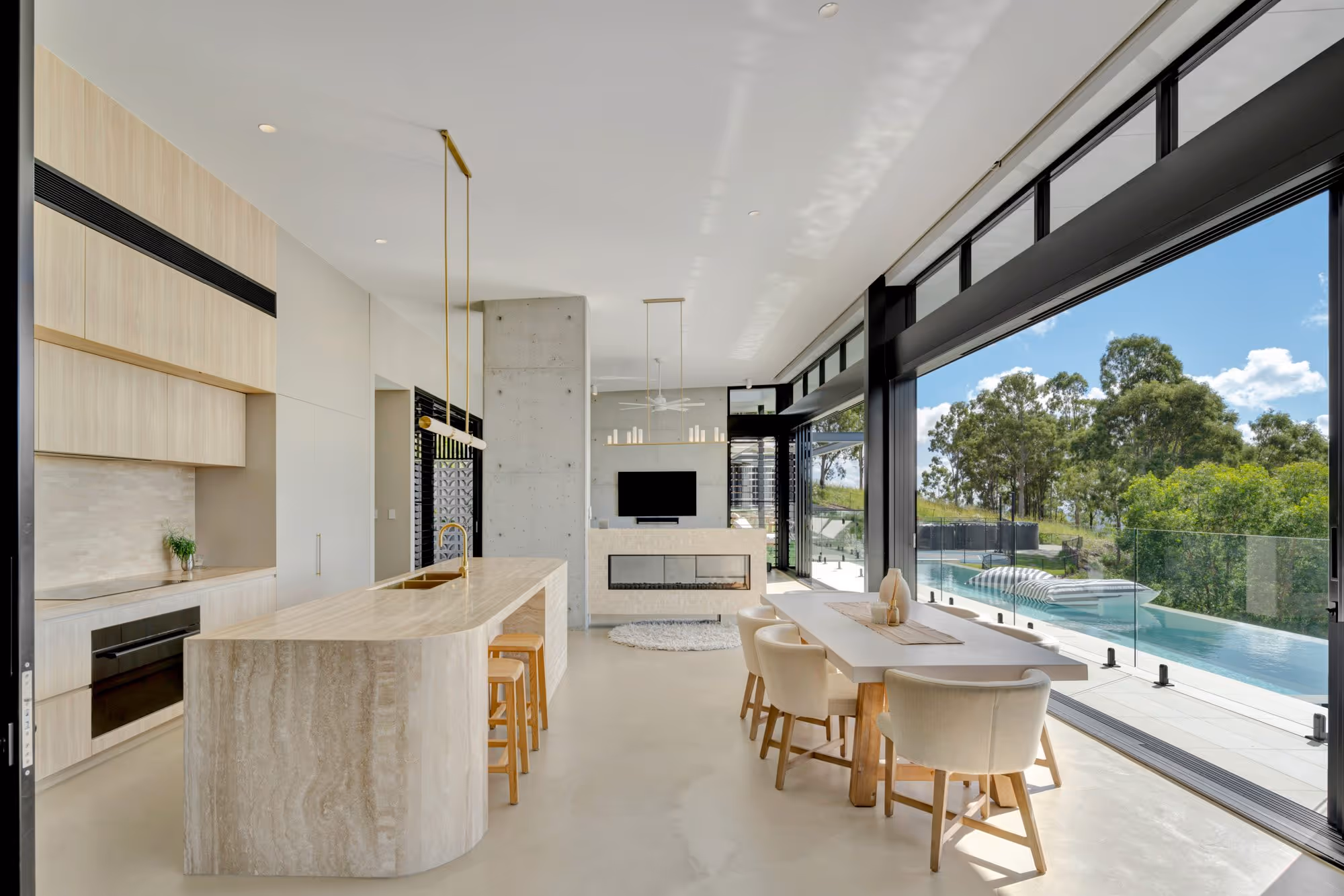 Panorama Drive master bedroom staging