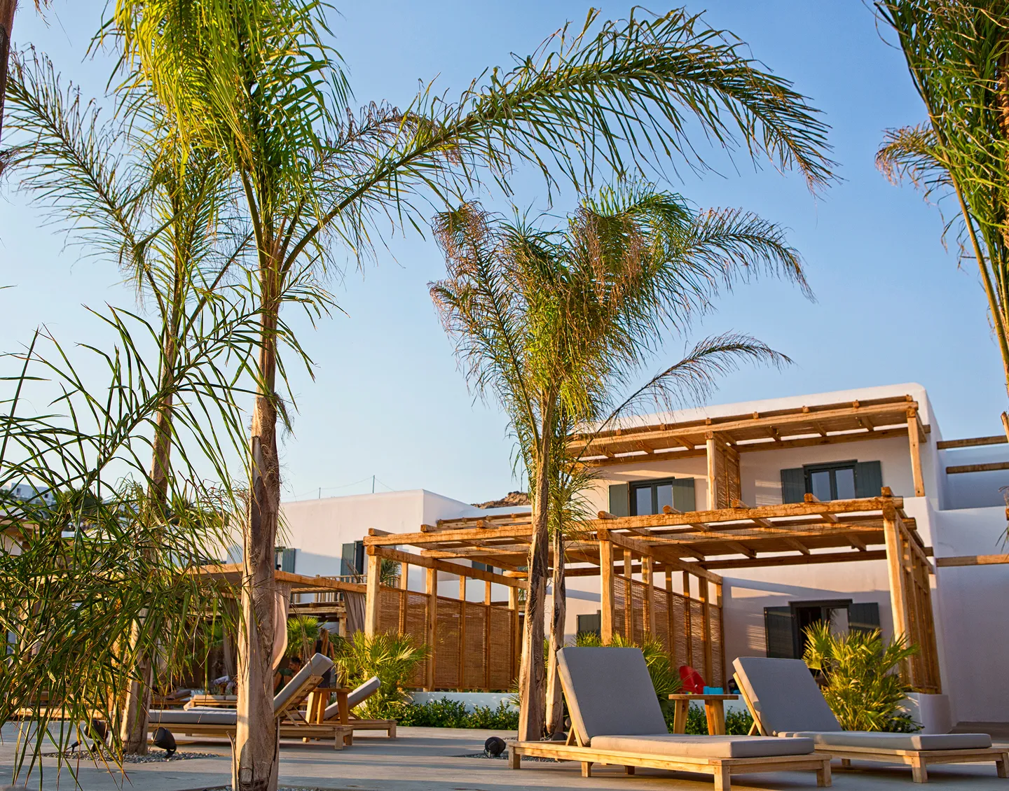 A Beautiful view of a home from its outside.