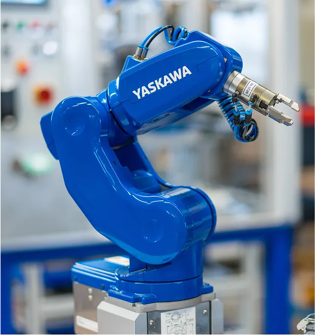 Roboter in Blau