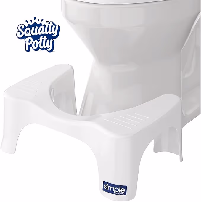 Simple Curve Toilet Stool