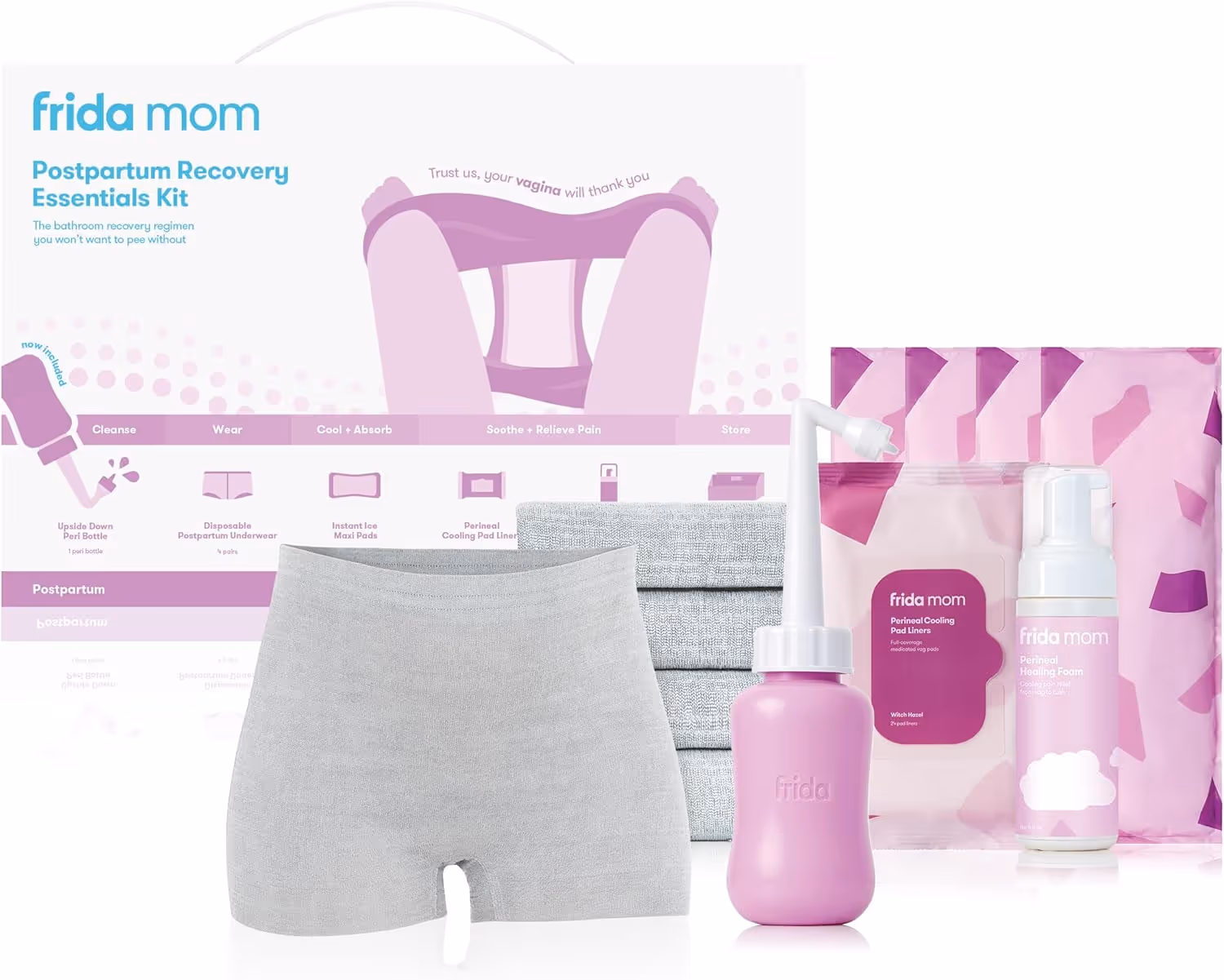 11pc Postpartum Essentials Kit Gift Set