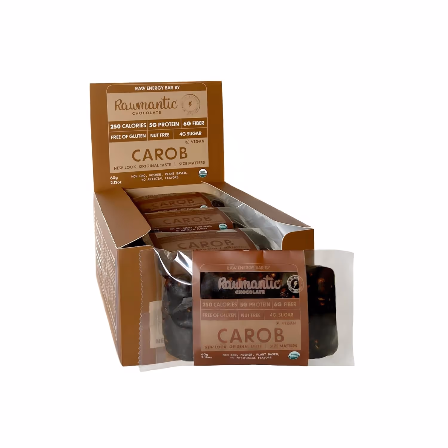 Chocolate Carob Vegan Energy Bars