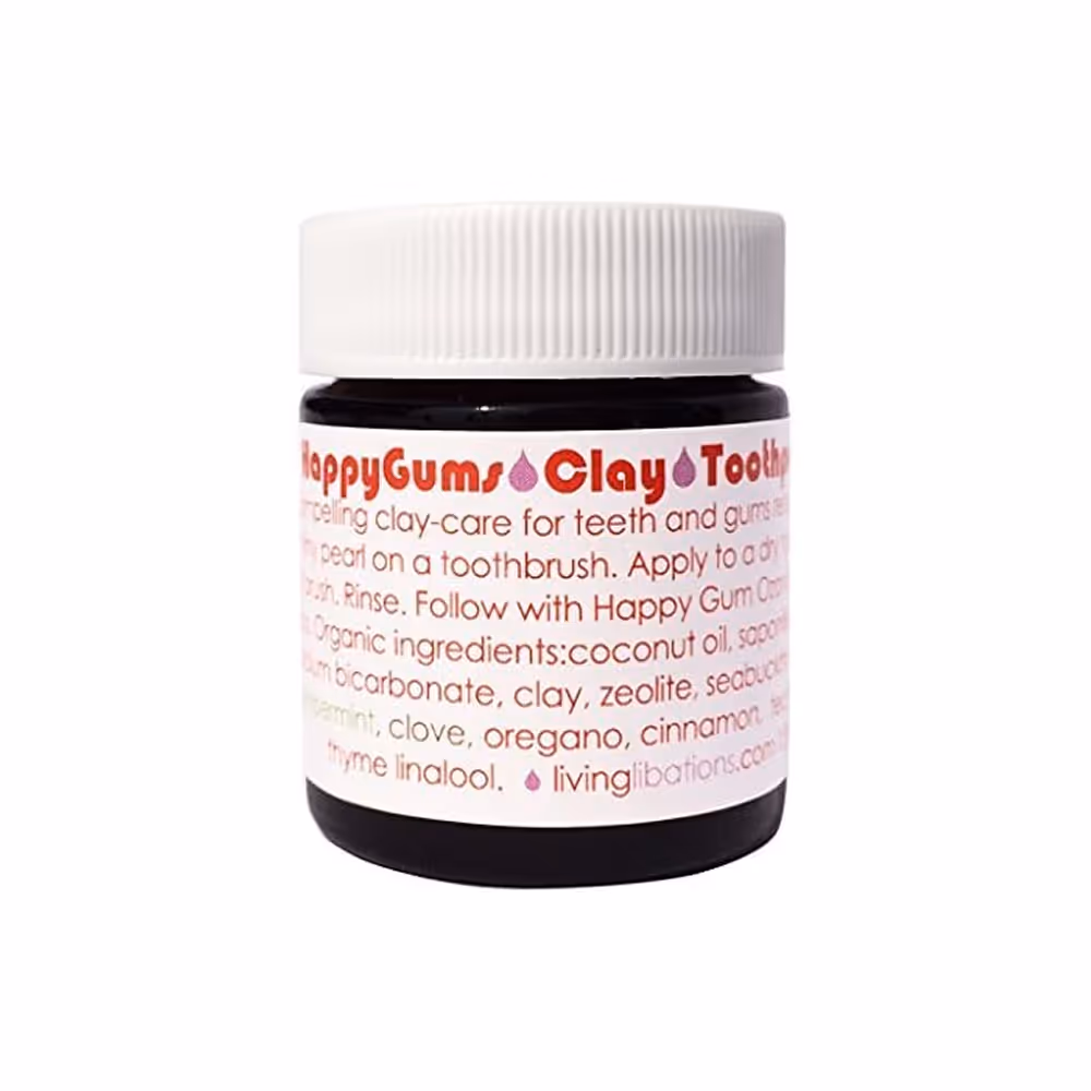 Organic Happy Gums Cleansing Clay Toothpaste