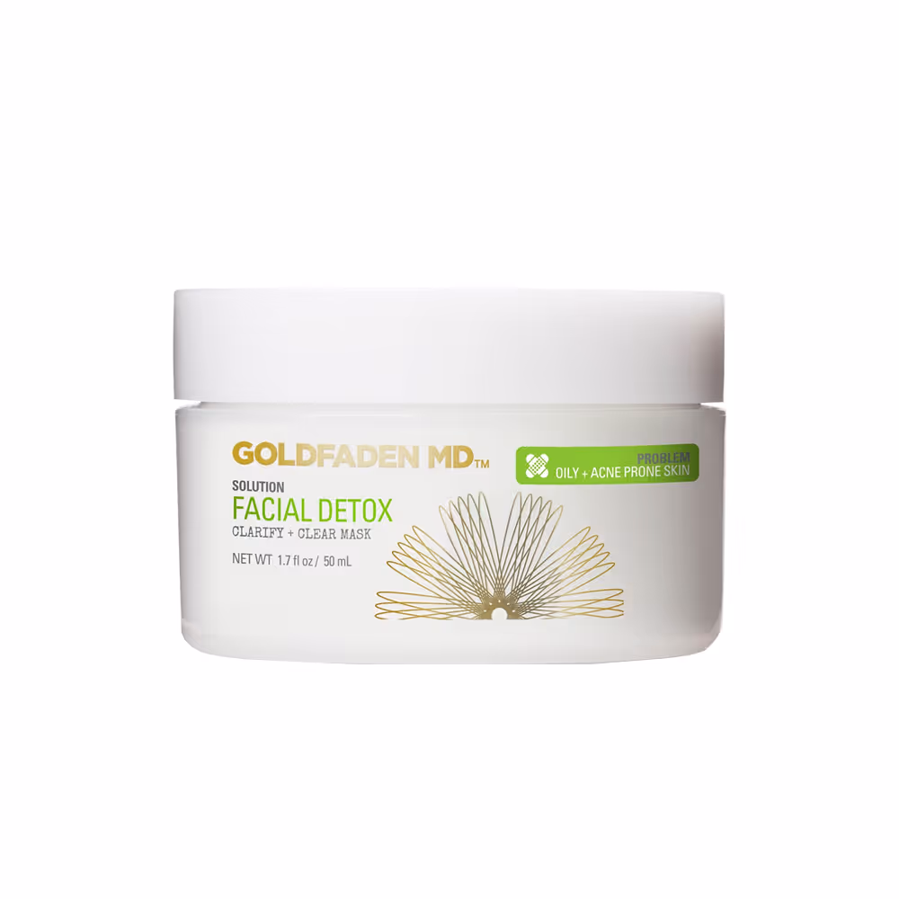Facial Detox Mask Clarifying Face Mask w/Zinc Oxide
