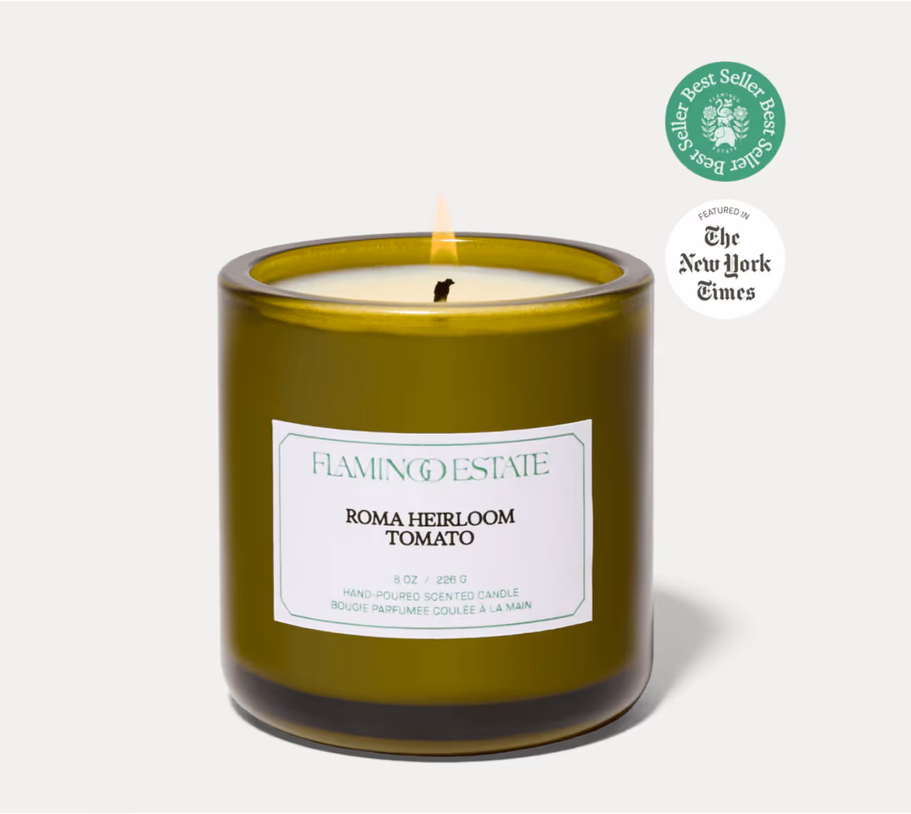 Roma Heriloom Tomato Candle